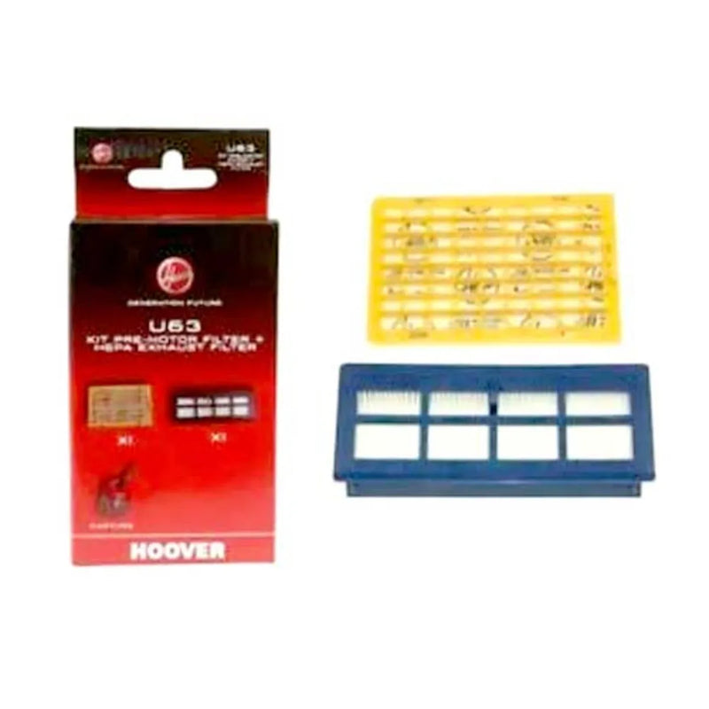HOOVER U63 FILTRO HEPA COMPLETO ASPIRAPOLVERE - Foto 3