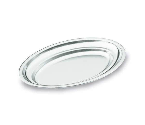 LACOR Fuente oval pulido satinado Inox 62820