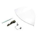 Maneta blanca de lavadora Ariston Indesit C00075323