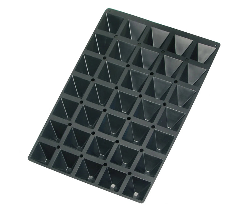 LACOR Molde pirámide 35 cavidades Black 66768