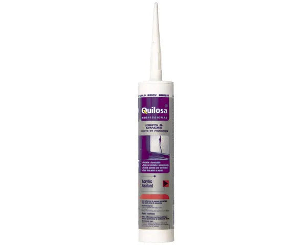 Masilla tubo acrílica 300 ml. ladrillo