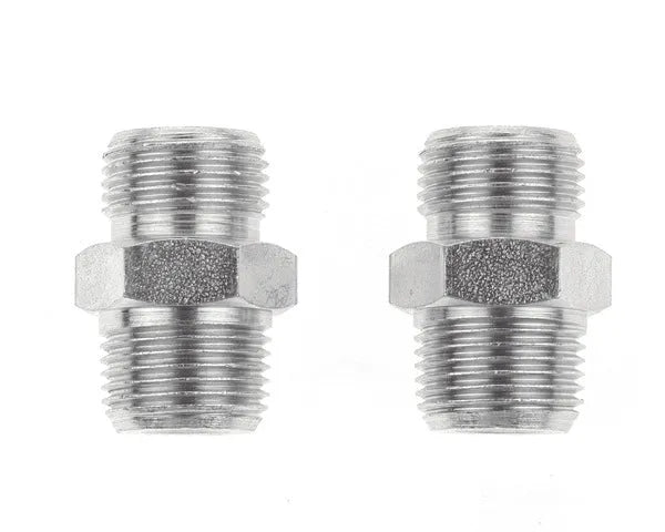 Racor gasoil M3/8" cónico x M3/8" NPT para latiguillo y bomba (2 uds)