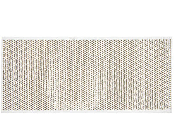 Placa ceramica estufa gas 74x162 mm.