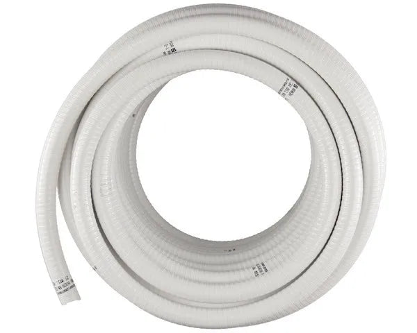 Tubo pvc 016/20 blanco flexible por metro