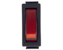 Interruptor UNIPOLAR ROJO 11x30mm PILOTO