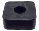 Taco caucho 50x50x20 100/250 kg. unidad