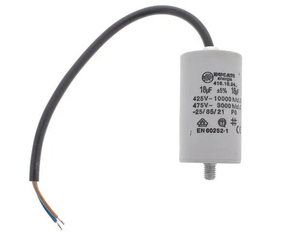 Condensador de trabajo con cable 18,0 MF