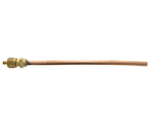 Válvula obús con tubo 1/4' ' soldar 6x150