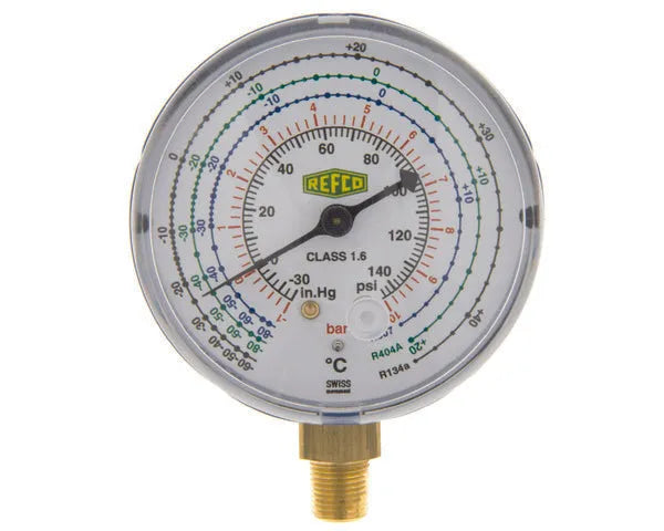 REFCO Manómetro baja presión 1/8'