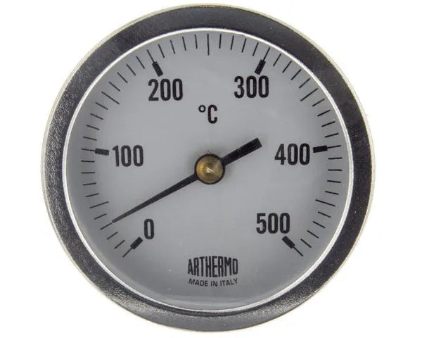 Termómetro horno 0ºc 500ºc Ø 63 MM 200mm