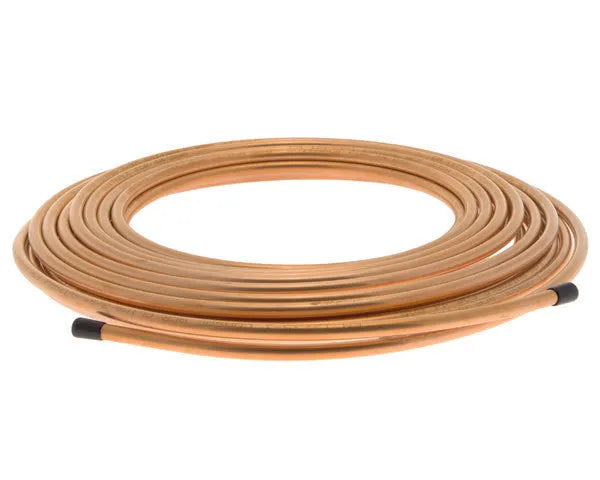 Tubo cobre 3/8 15 m. norma en12735-1