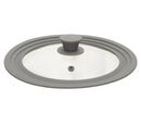 Tapa cristal silicona ø 22 24 26 cm.