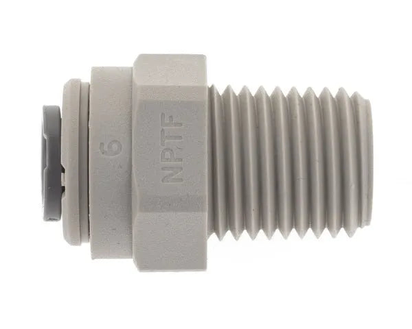 Adaptador frigorífico 1/4'' x 1/4'' macho | V908
