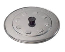 Tapa acero acero inoxidable ø 24 cm.