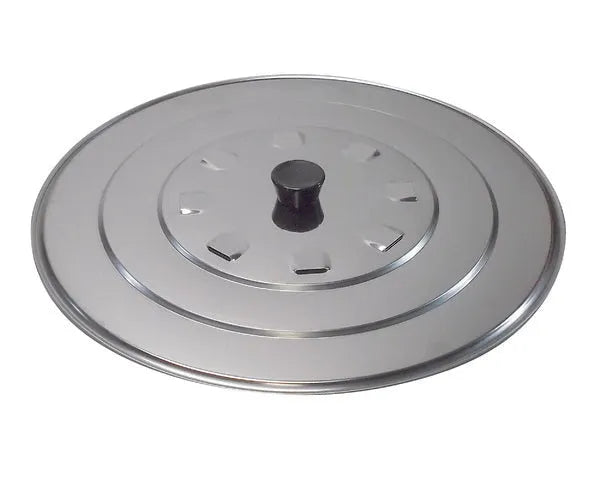 Tapa acero acero inoxidable ø 30 cm.