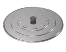 Tapa acero acero inoxidable ø 32 cm.