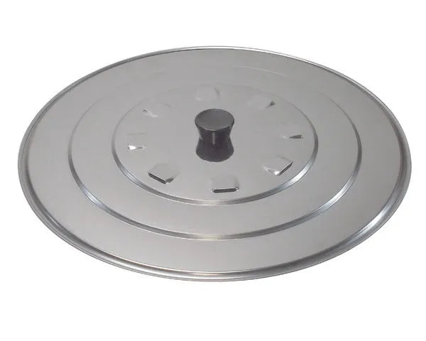 Tapa acero acero inoxidable ø 32 cm.
