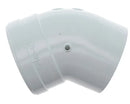 Codo 45º macho/hembra 80/110 estanco | 81145MHP1
