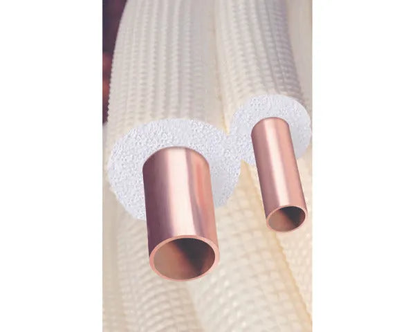 Tubo aislado doble 1/4+3/8 20m