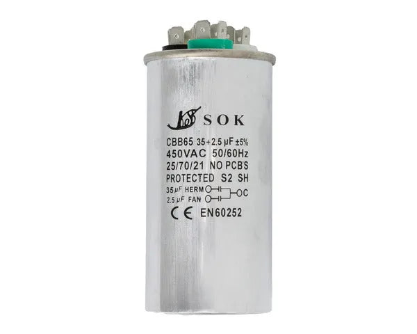 Condensador trabajo 35 + 2,5µf 450 v