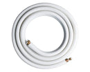 Tubo cobre aislado doble 1/4+1/2 5 m.
