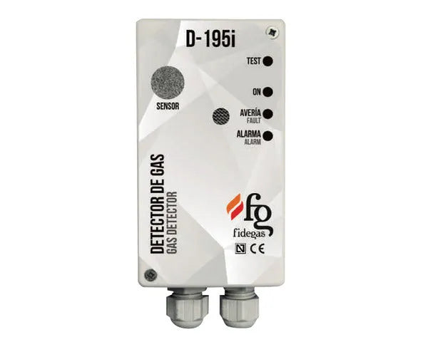 Detector gas monóxido carbono D195I