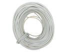 Cable manguera blanco 2x1,0 mm. 0,5KV