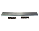 Rejilla ventilación 600x122mm inox