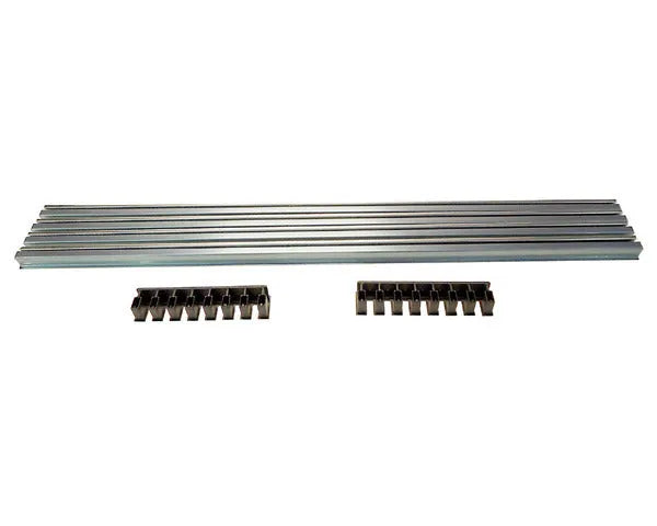 Rejilla ventilación 600x122mm inox
