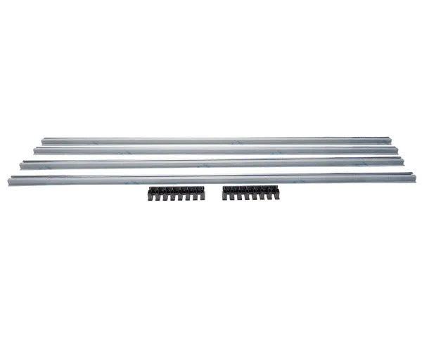 Rejilla ventilación 900x122mm inox brill