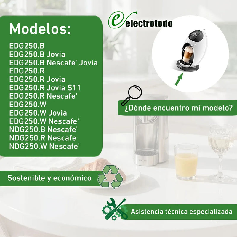 DeLonghi Dipòsit cafetera Dolce Gusto Jovia EDG250 7313252321