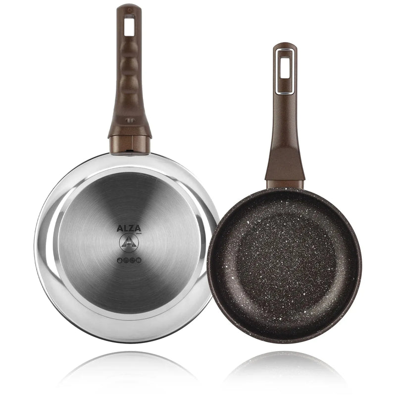 ALZA PETREA lote 2 sartenes 18-24 cm.