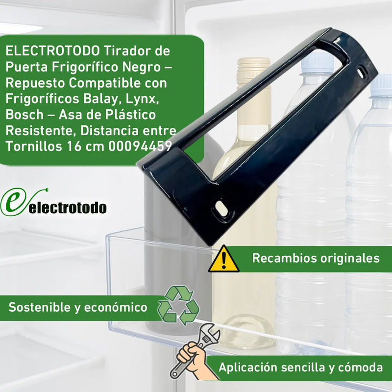 Tirador porta frigorífic Balay, Lynx, Bosch 00094459