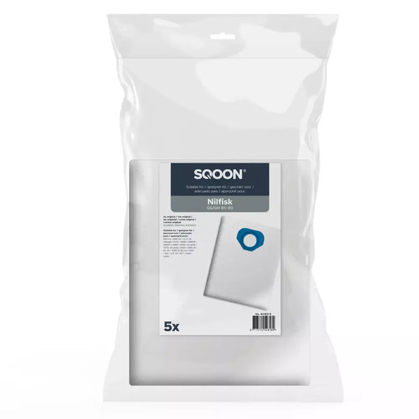 Nilfisk Bolsa alta filtración aspirador GM80 - 5 unidades