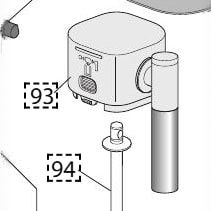 DeLonghi tapa espumador cafetera Nespresso Lattisima One Evo 7313297341