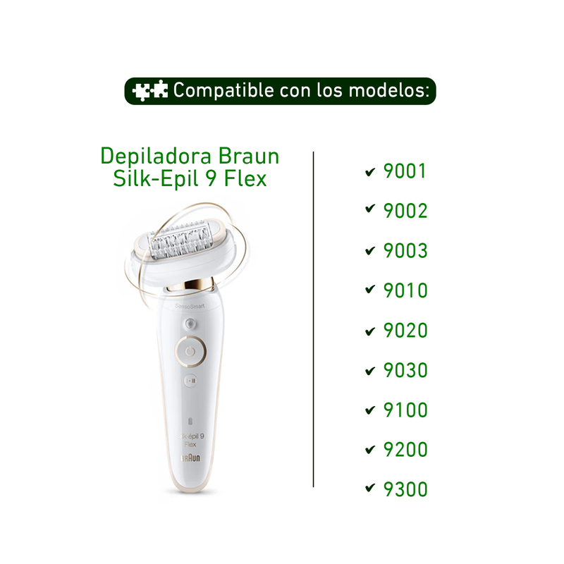 Accesorio afeitado depiladora Braun Silk Epil 9 Flex 81719635