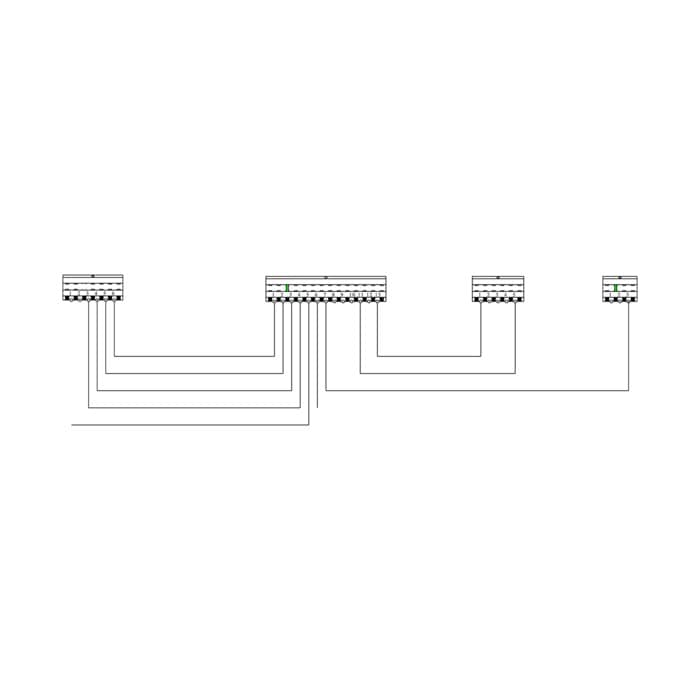 Cablejat interruptor porta circuit control PCB J12 Electrolux 140046836031