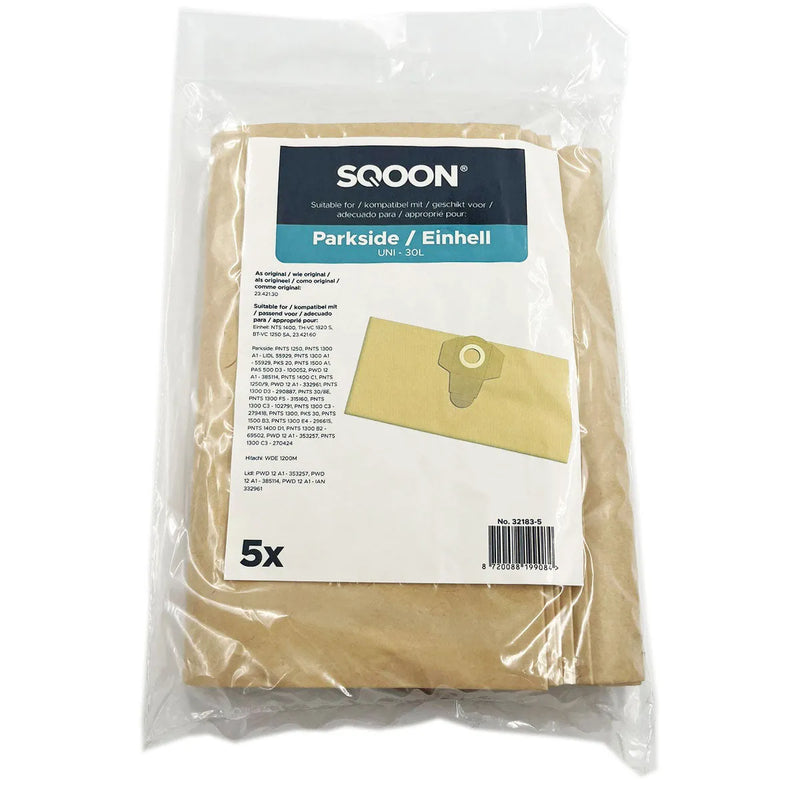 Parkside, Einhell, Kärcher bolsa aspirador 20 Litros  5 unidades
