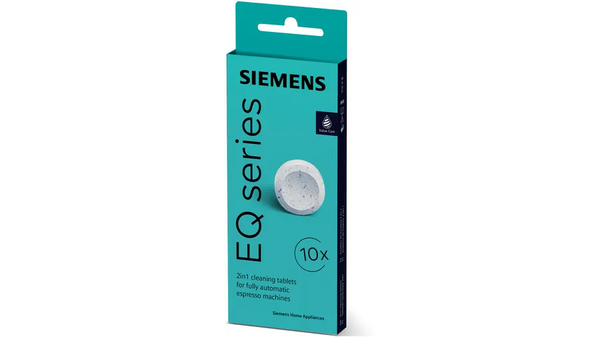 Pastillas limpiadoras cafeteras Siemens EQ series 00312098