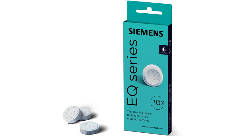 Pastillas limpiadoras cafeteras Siemens EQ series 00312098