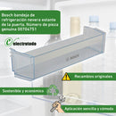 Bandeja botellero frigorifico Bosch 00704751