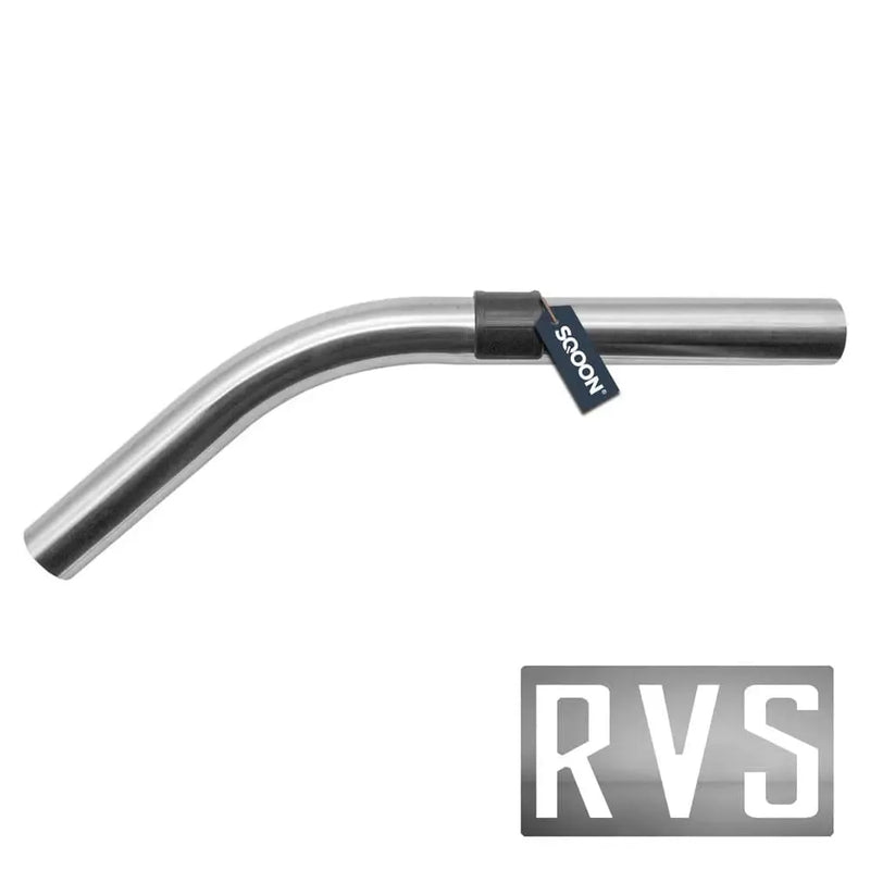 Tubo aspirador Tubo curvado , por ejemplo, Numatic 38 mm acero inoxidable compatible 602919 S0619