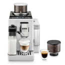 Cafetera superautomática De'Longhi Rivelia EXAM440 blanca compatible con el panel AS00006671