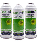 Pack 3 botellas gas refrigerante GASICA D2 - R12 R134a