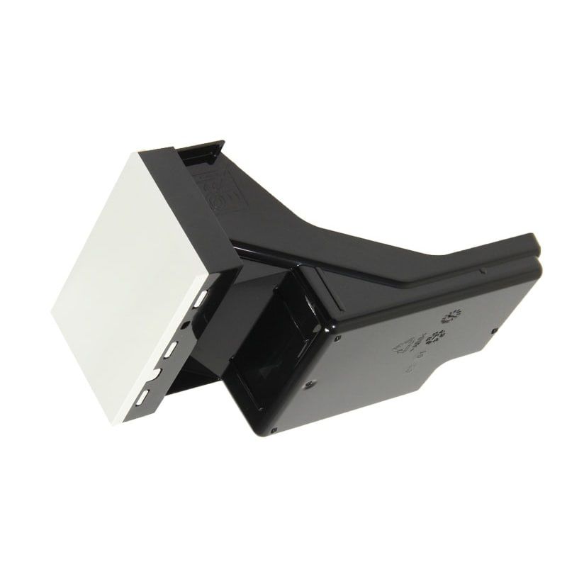 Panel frontal blanco del cajón de posos De'Longhi AS00006671 para cafetera Rivelia