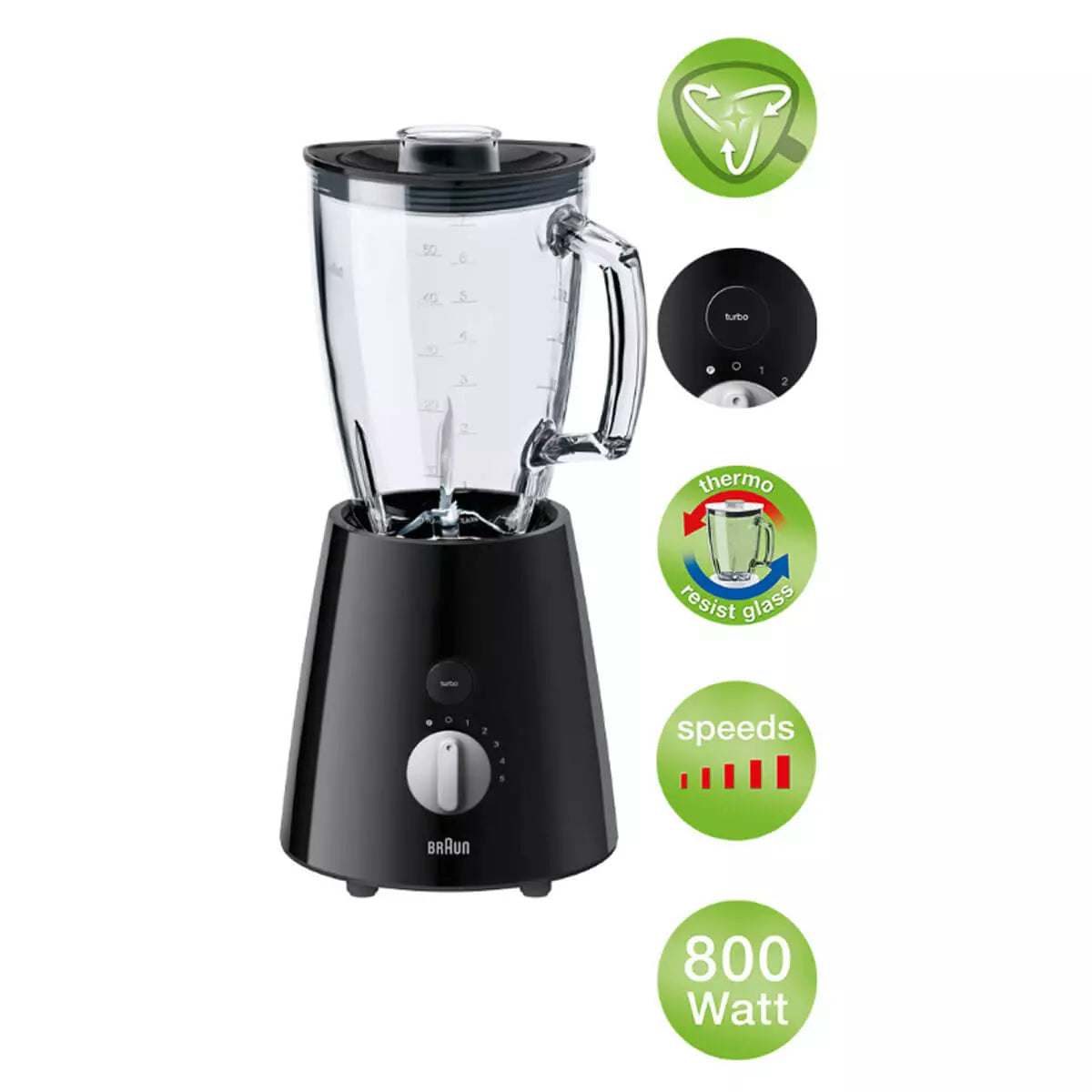 Interruptor 220-240V 50-60HZ 800W 3,5A batidora Braun 7322310474