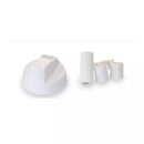 Kit 4 mandos de cocina universal blancos