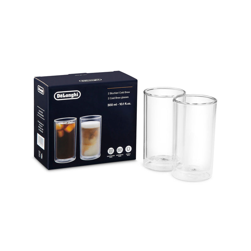 Juego 2 vasos doble pared cafetera Delonghi AS00004179