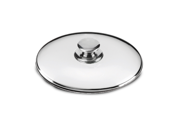 ALZA tapa de acero inoxidable 18 cm.