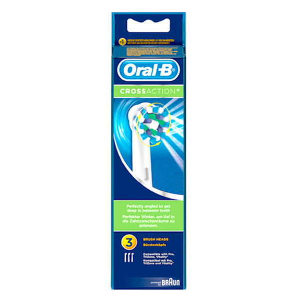 Cepillo dental Braun Oral-B Cross Action - 3 Unidades  80250626
